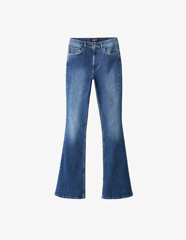 Desigual Jeans a zampa d'elefante - Blu - immagine 5 Desigual Jeans a zampa d'elefante - Blu - immagine 5