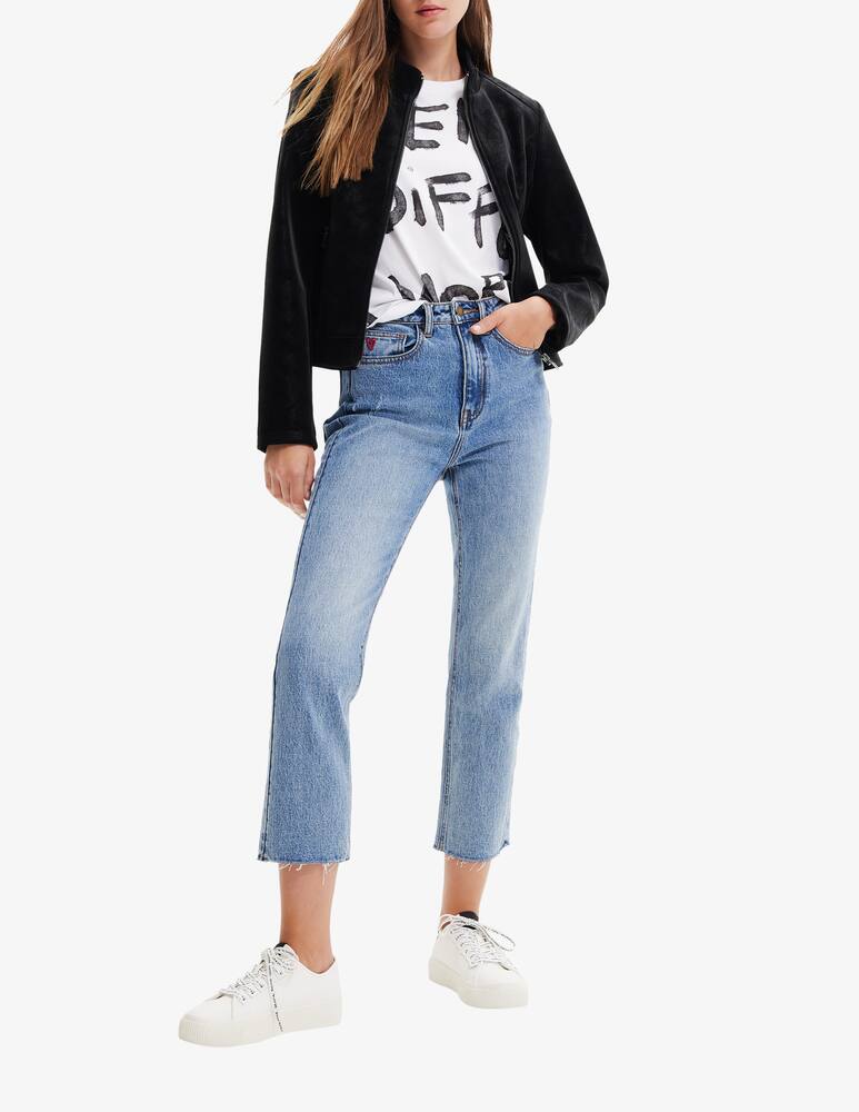 rinascente Desigual Giubbotto effetto scamosciato - Nero