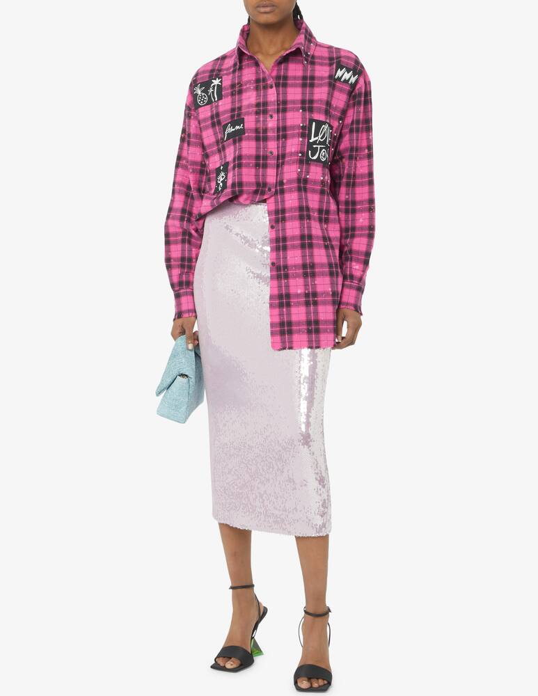 rinascente Desigual Camicia oversize quadri