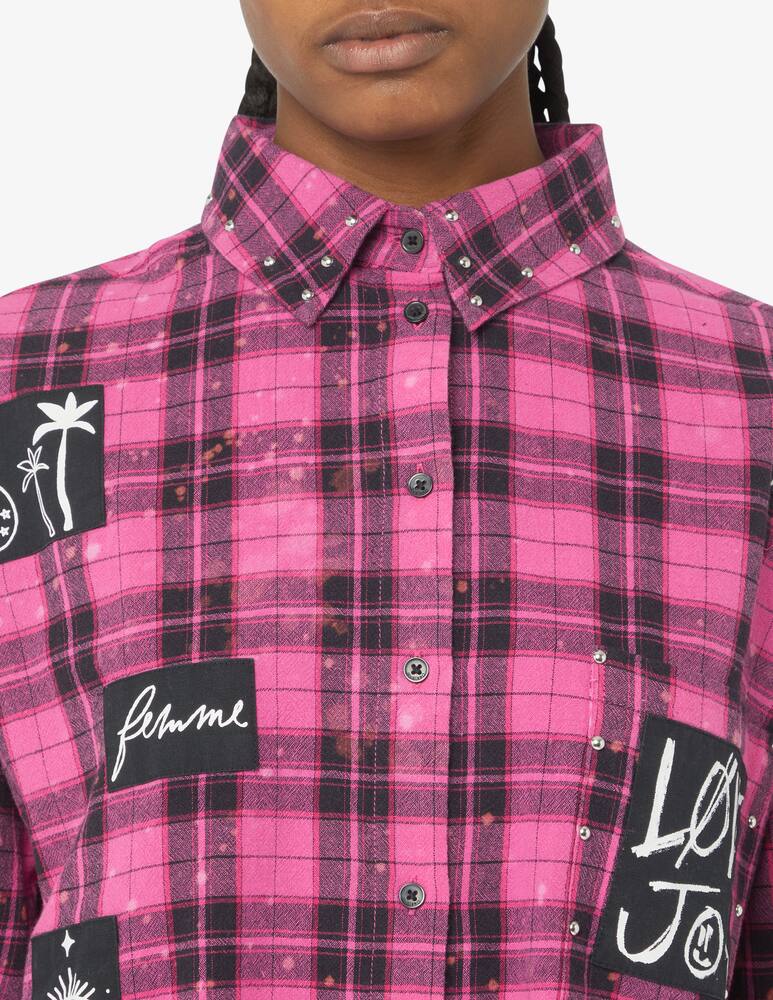 rinascente Desigual Camicia oversize quadri