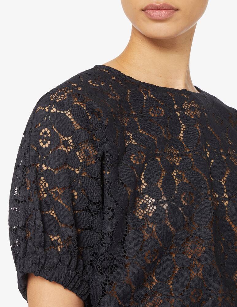 rinascente Desigual Top corto in pizzo