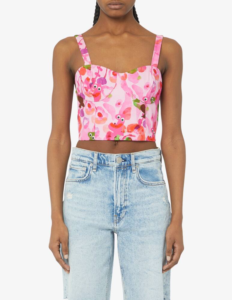 Desigual M. Christian Lacroix short corset top - picture 1 Desigual M. Christian Lacroix short corset top - picture 1