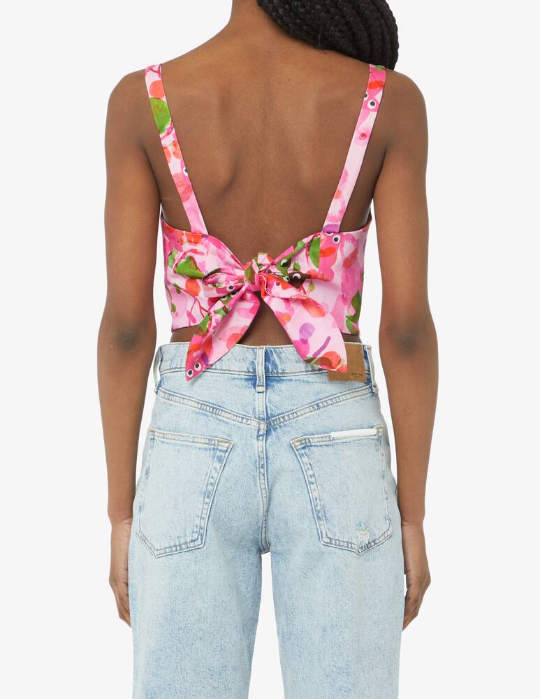 rinascente Desigual Corsetto crop top M. Christian Lacroix