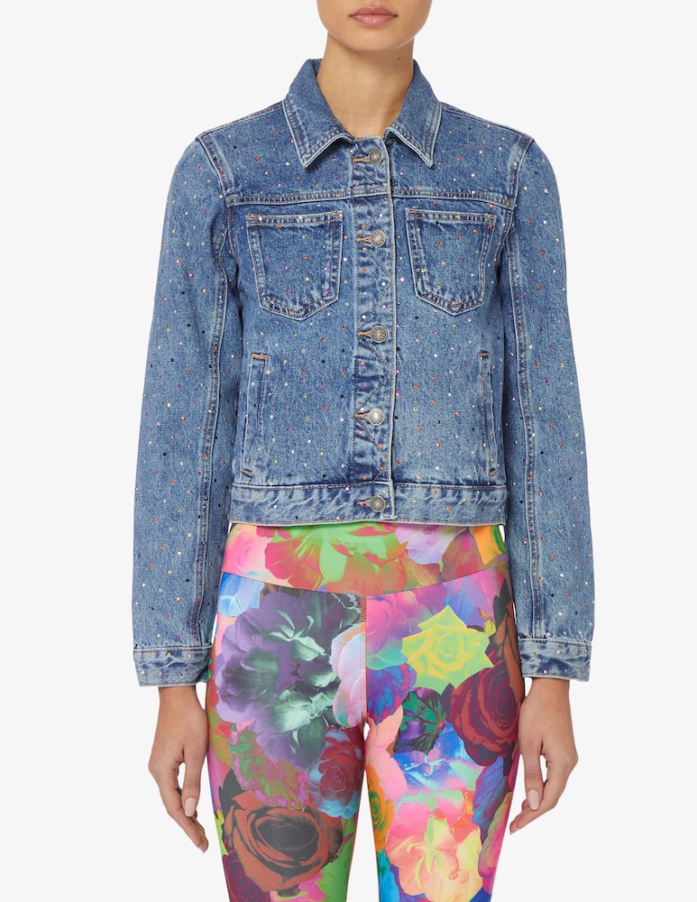 Desigual Studded denim trucker jacket - picture 1 Desigual Studded denim trucker jacket - picture 1