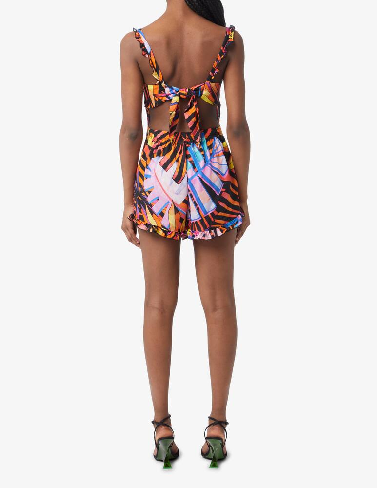rinascente Desigual Short flounced jumpsuit