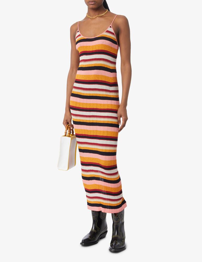 rinascente Desigual Striped maxi dress