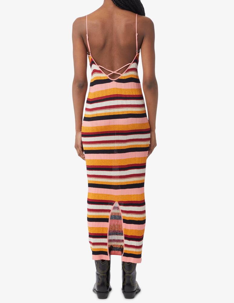rinascente Desigual Striped maxi dress