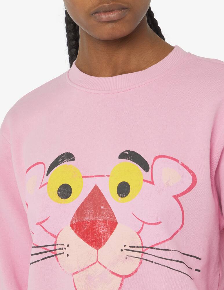 rinascente Desigual Distressed Pink Panther sweatshirt
