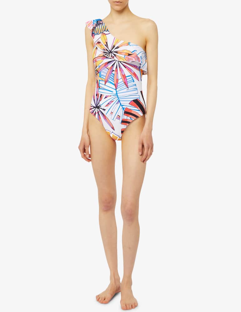 Desigual Asymmetrical flounce one-piece swimsuit - picture 2 Desigual Asymmetrical flounce one-piece swimsuit - picture 2