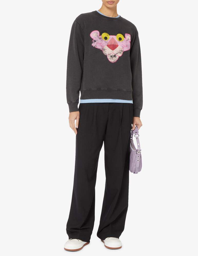 rinascente Desigual Felpa effetto consumato Pink Panther