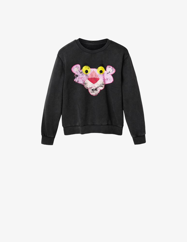 rinascente Desigual Felpa effetto consumato Pink Panther