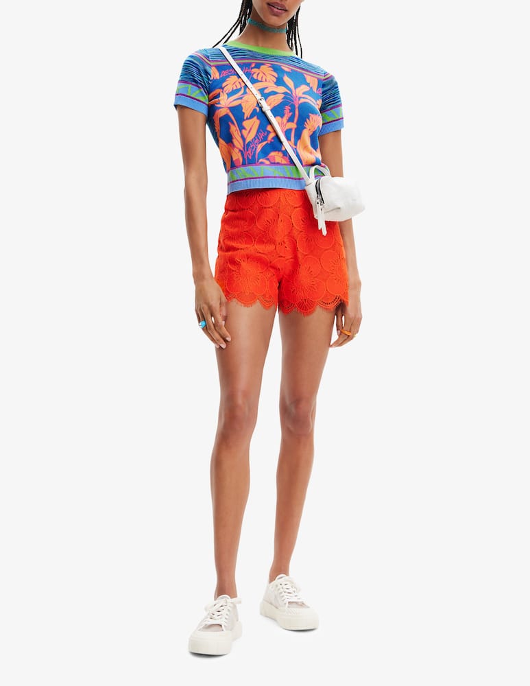 rinascente Desigual Pantaloncini pizzo retrÃ²