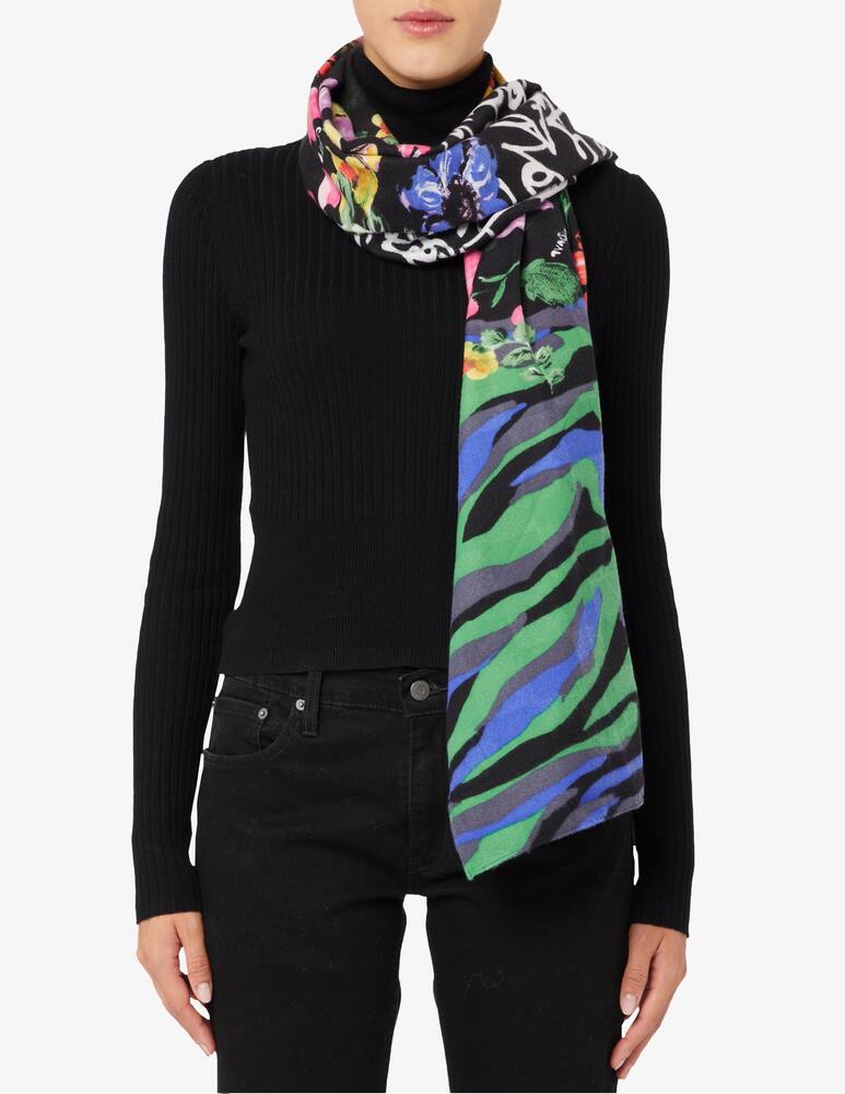 Desigual Scarf High Flowers - picture 2 Desigual Scarf High Flowers - picture 2
