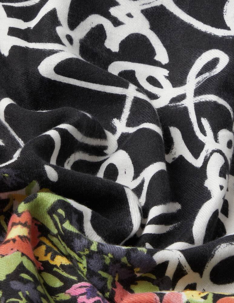 rinascente Desigual Sciarpa High Flowers