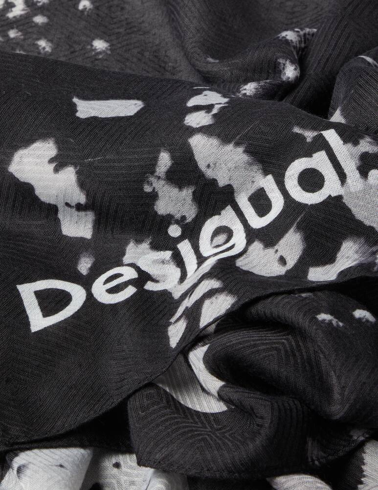 rinascente Desigual Rectangular photographic scarf