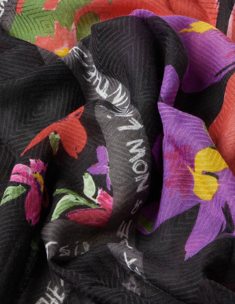 rinascente Desigual Foulard rettangolare patch floreale