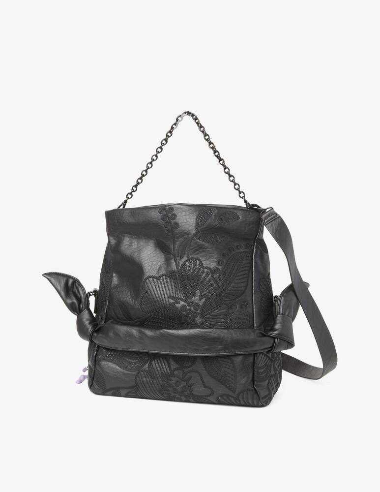 rinascente Desigual Medium bag embroidered with flowers