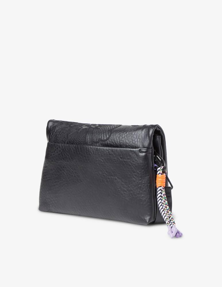 rinascente Desigual Embroidered flowers medium shoulder bag