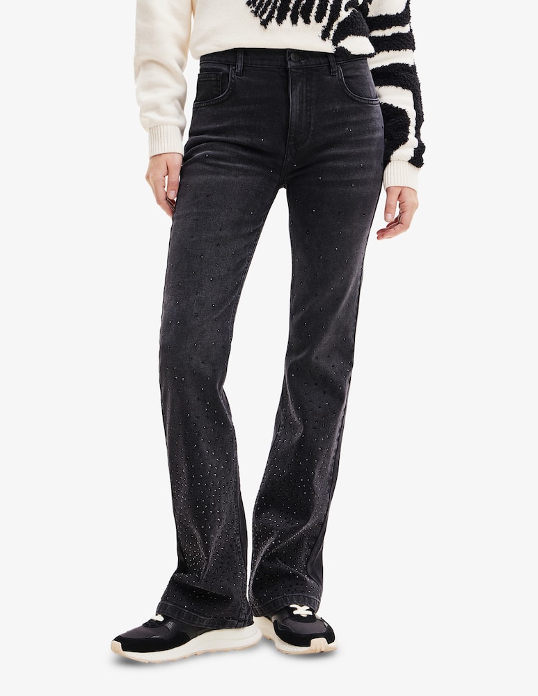 Desigual Jeans with strass Rem - picture 1 Desigual Jeans with strass Rem - picture 1