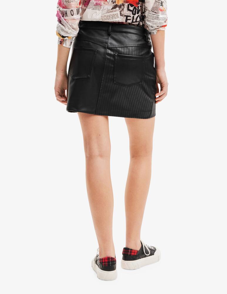 rinascente Desigual Gonna mini in pelle Menphis