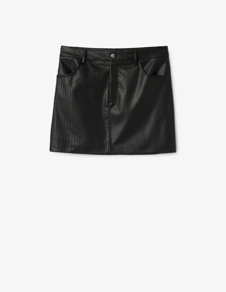 rinascente Desigual Gonna mini in pelle Menphis