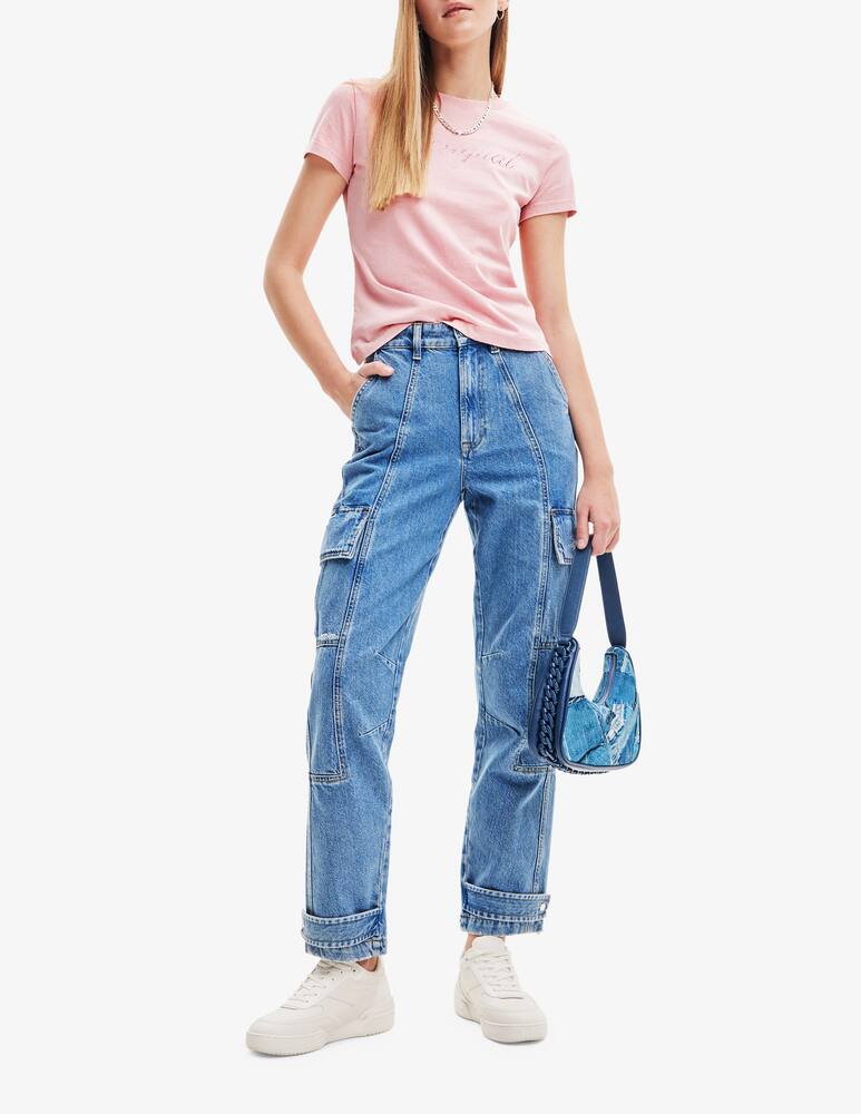 rinascente Desigual Riga cargo jeans