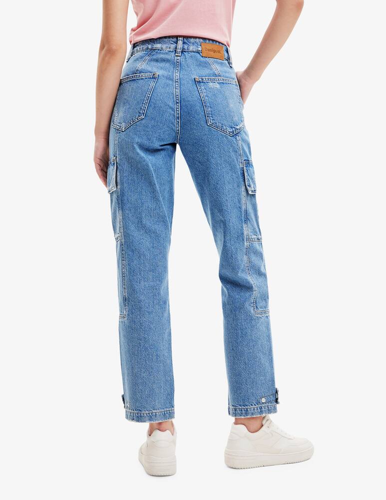 rinascente Desigual Riga cargo jeans