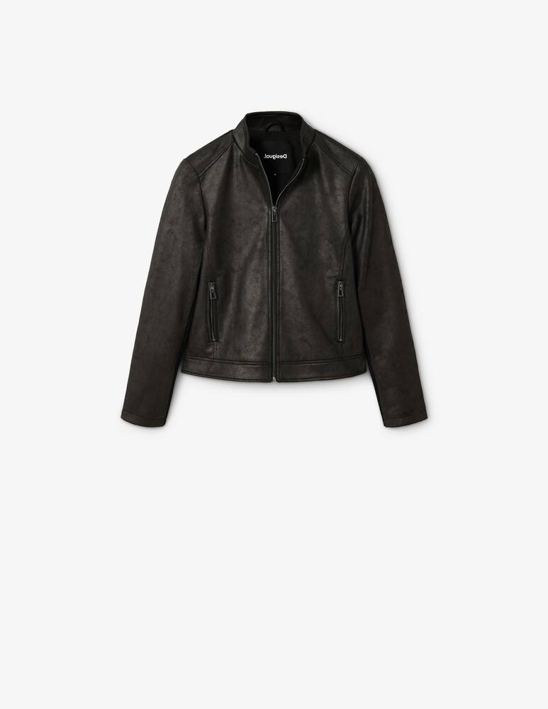 rinascente Desigual Toronto leather jacket