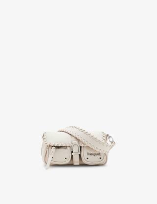 Borsa Hobo Grande In Pelle Ecologica HB021 – Tracolla Regolabile, Portamonete Incluso, 34x31x13 Cm