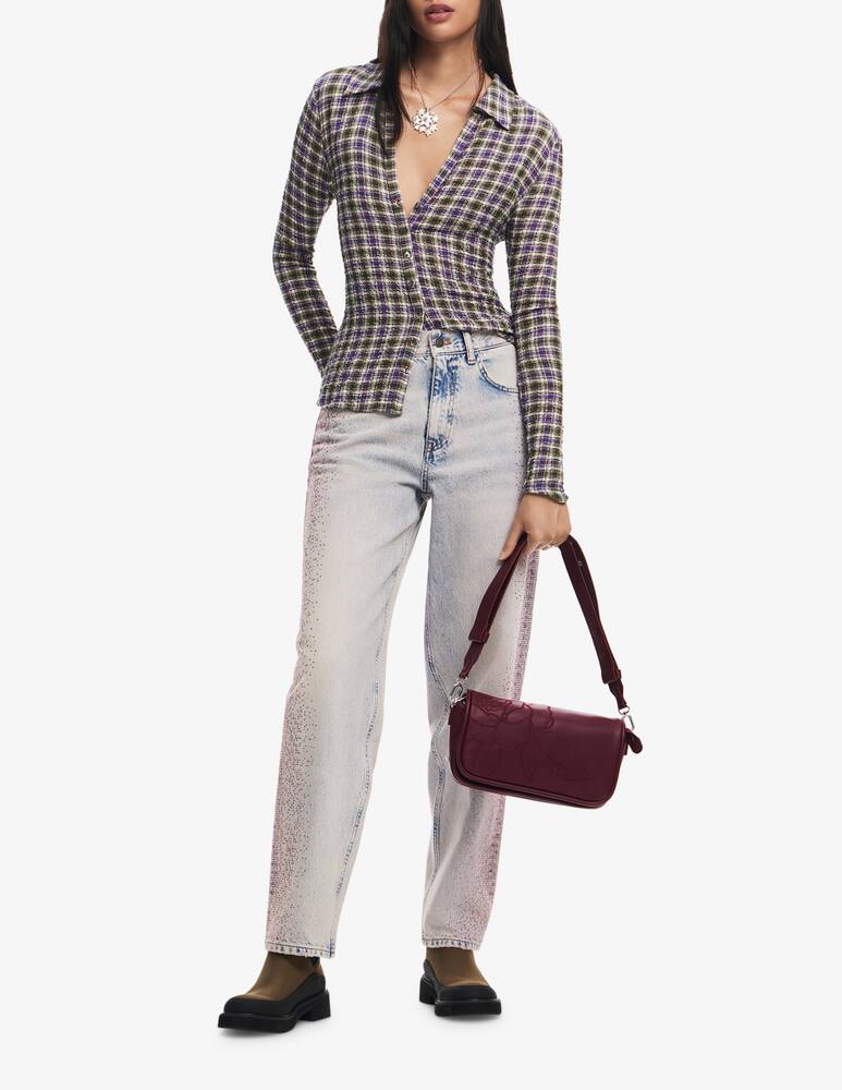 rinascente Desigual Borsa a tracolla con ricamo Keller gales