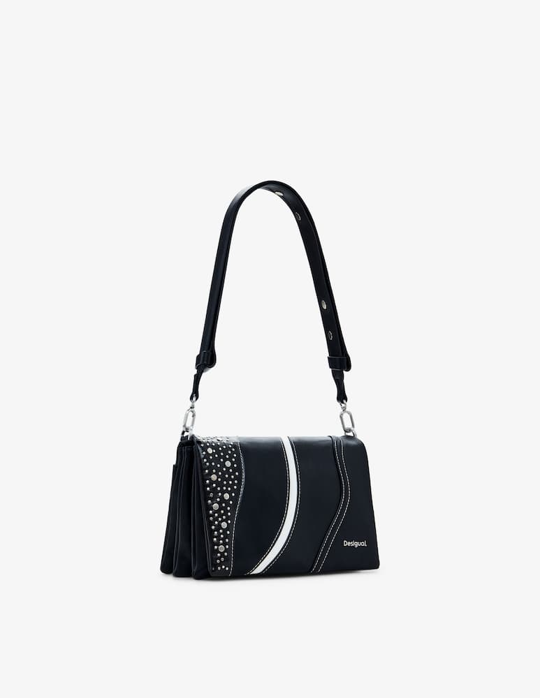 rinascente Desigual Dortmund studded flap bag