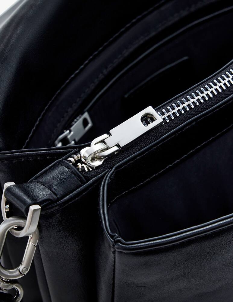 rinascente Desigual Dortmund studded flap bag