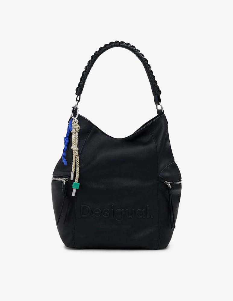 rinascente Desigual Arica logo shoulder bag