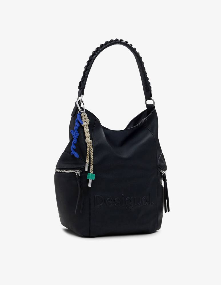 rinascente Desigual Arica logo shoulder bag