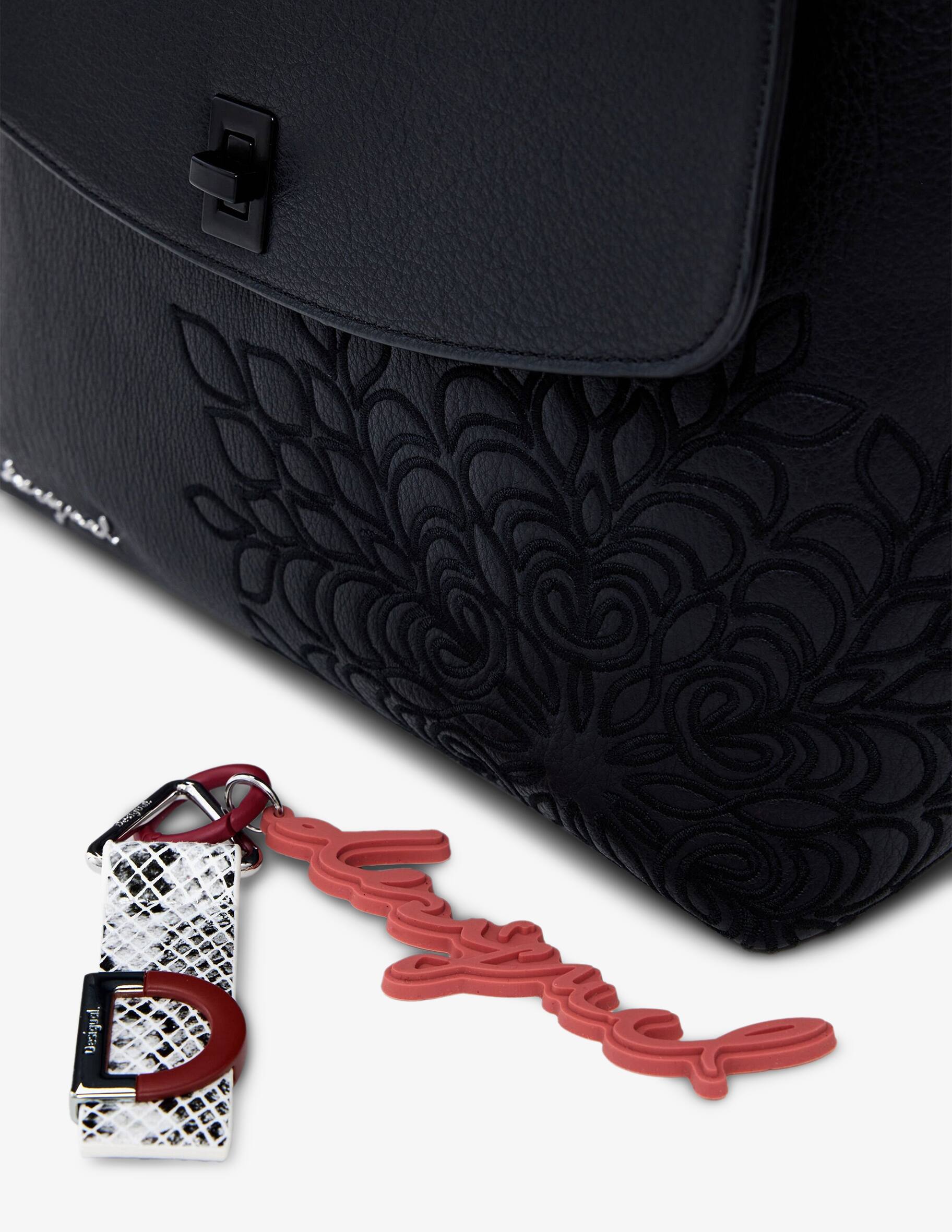 Desigual Back Sierra Mini PU Rugzak Met Mandala Design - Stijlvolle Dames Rugzak