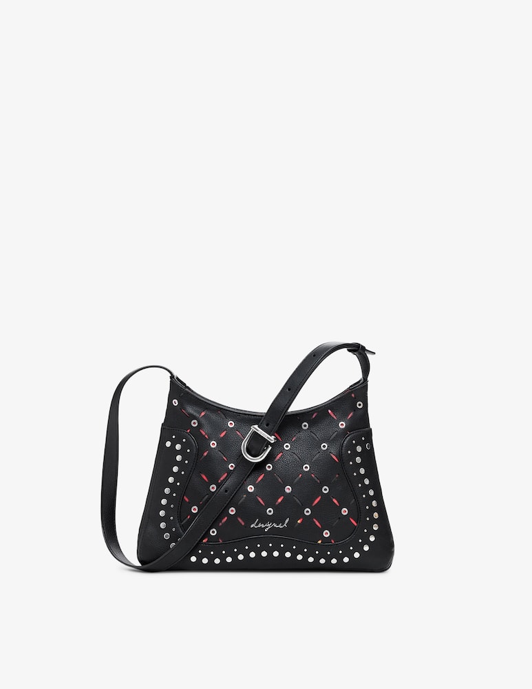 rinascente Desigual Manaos studded crossbody bag