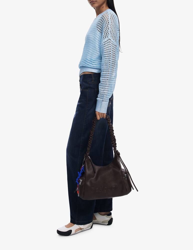 rinascente Desigual Montville logo shoulder bag