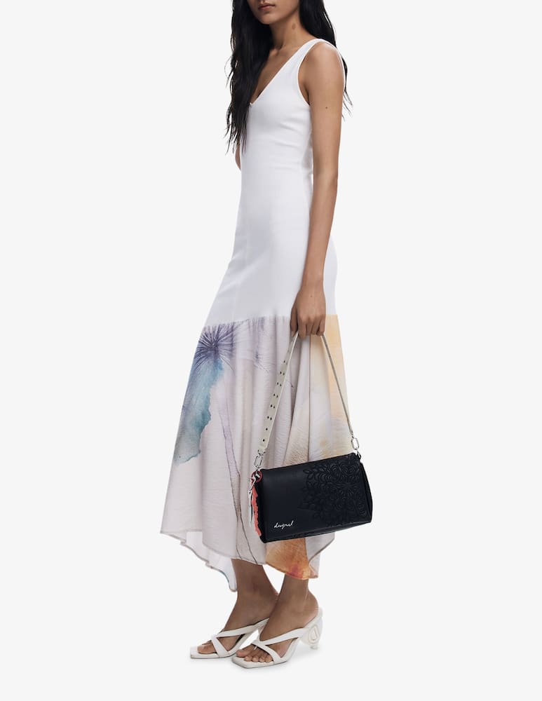 rinascente Desigual Sierra medium flap bag