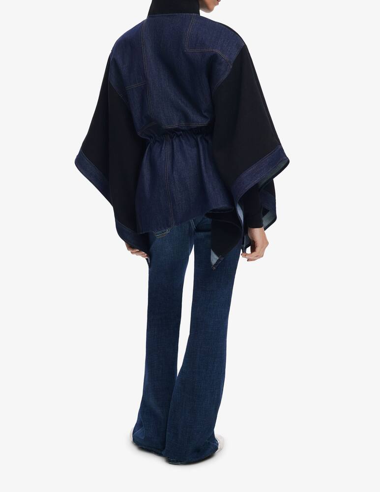 rinascente Desigual Poncho denim Aldama