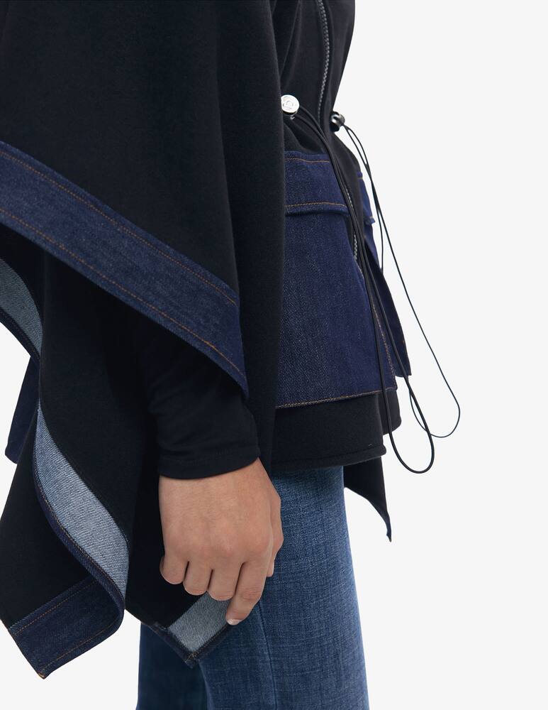 rinascente Desigual Poncho denim Aldama