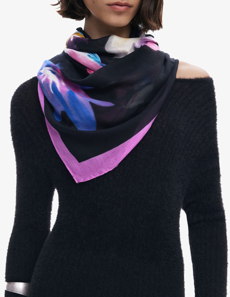 rinascente Desigual Floral garden foulard