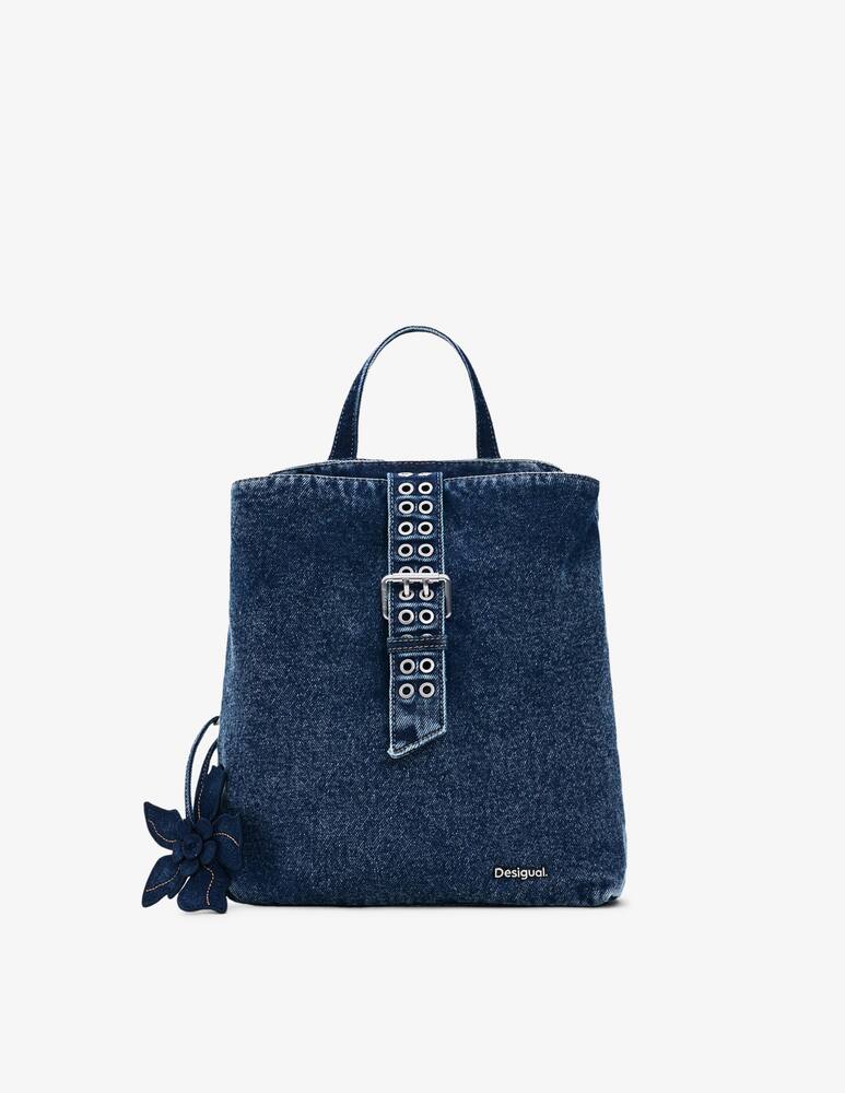 Desigual Zaino in jeans mini - immagine 1