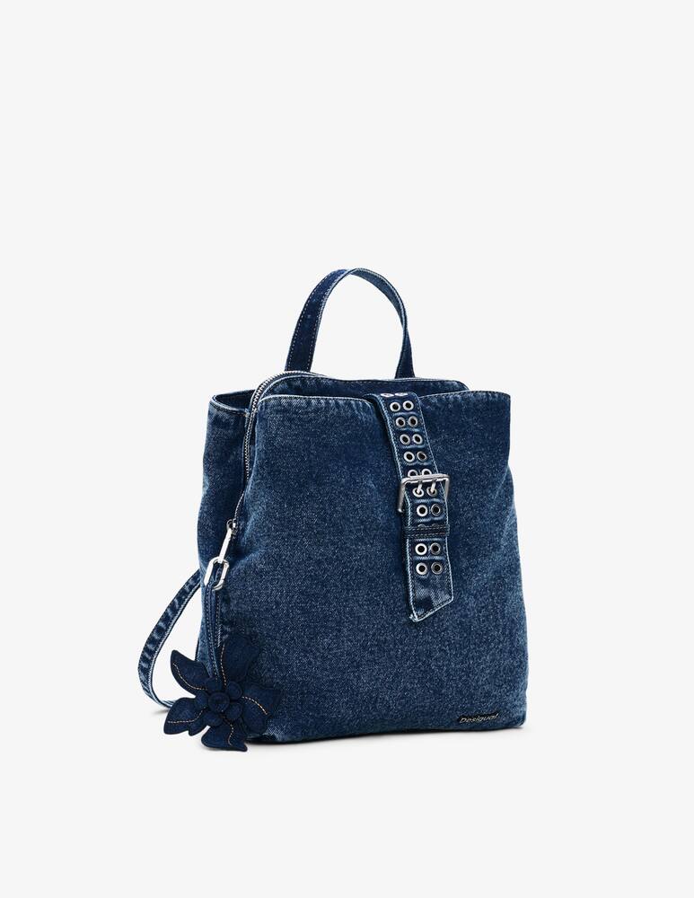 Desigual Zaino in jeans mini - immagine 2