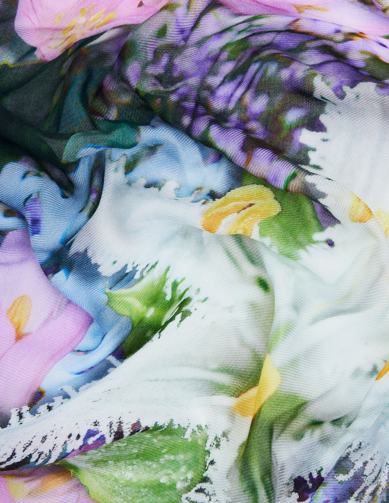 rinascente Desigual Sciarpa fantasia floreale