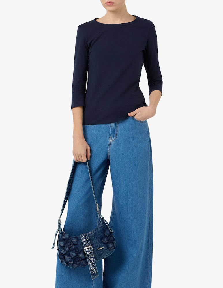 rinascente Desigual Shoulder bag in jeans Margot