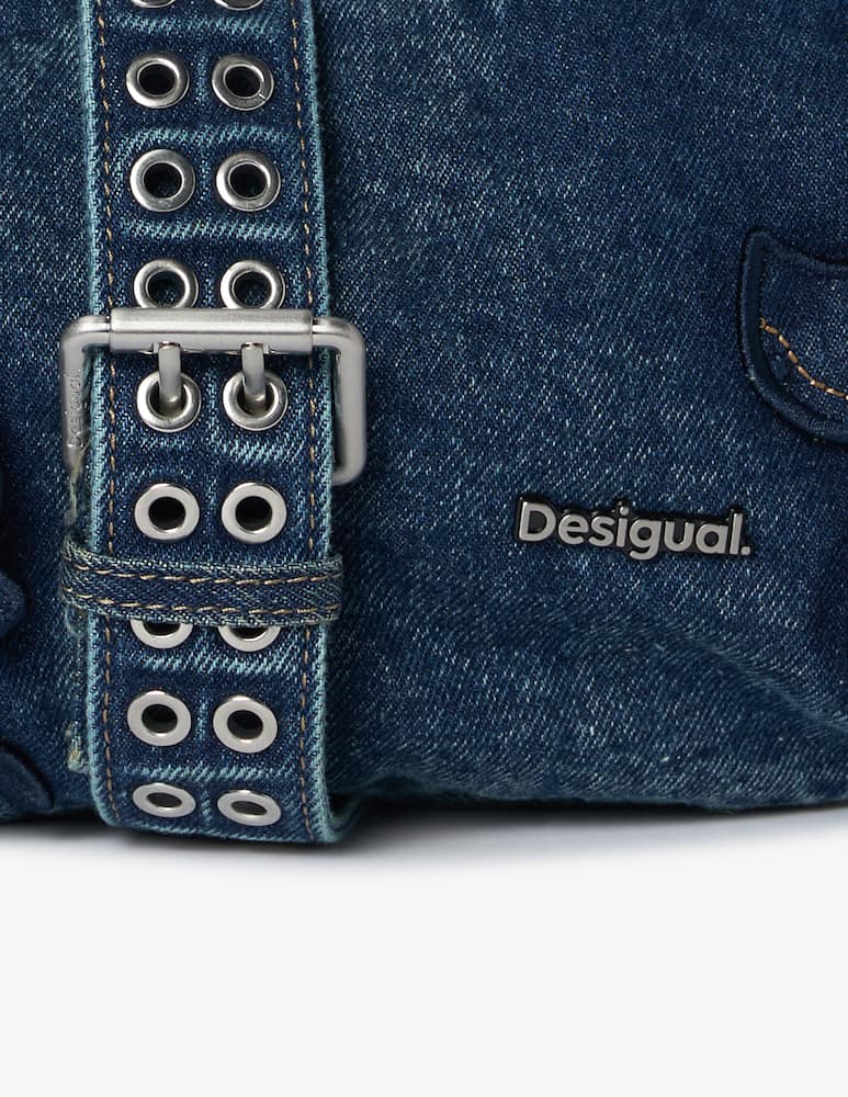 rinascente Desigual Shoulder bag in jeans Margot