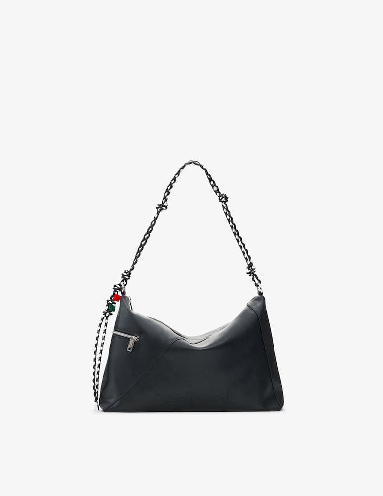 rinascente Desigual Borsa a spalla con logo Leiria