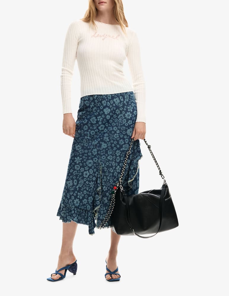 rinascente Desigual Borsa a spalla con logo Leiria