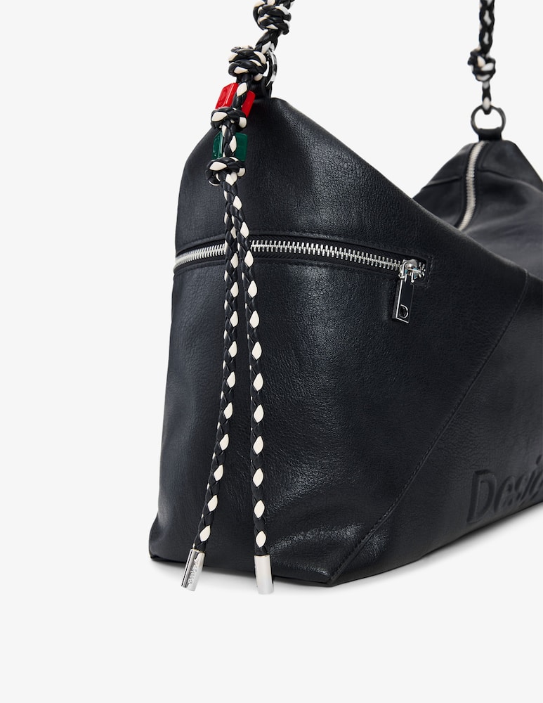 rinascente Desigual Borsa a spalla con logo Leiria