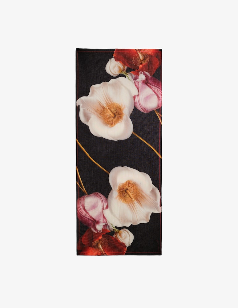 rinascente Desigual Foulard floreale plissettato